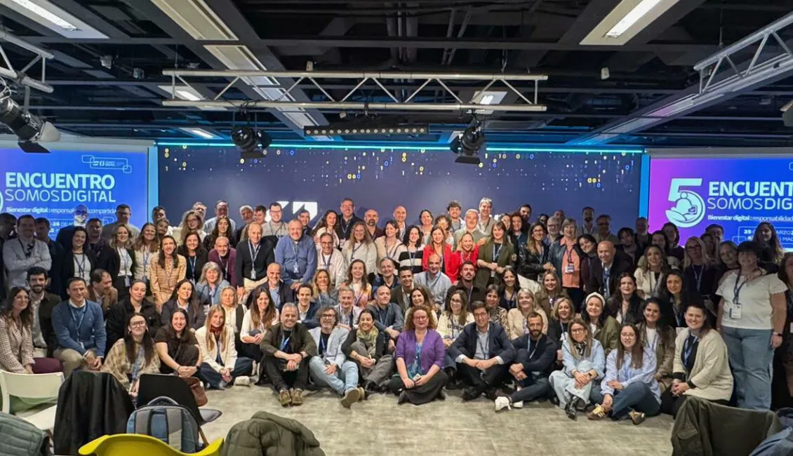 Equipo de Euroformac en el 5º Encuentro Somos Digital 2026