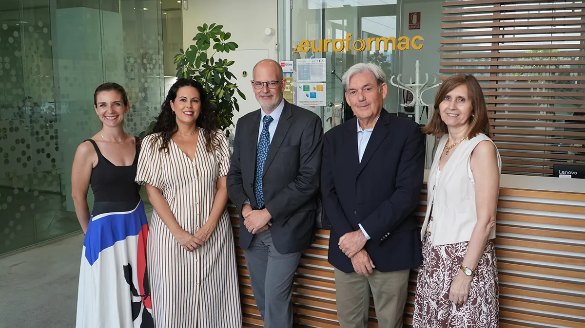 Visita de la Dirección General de Formación de la Comunidad de Madrid a Euroformac